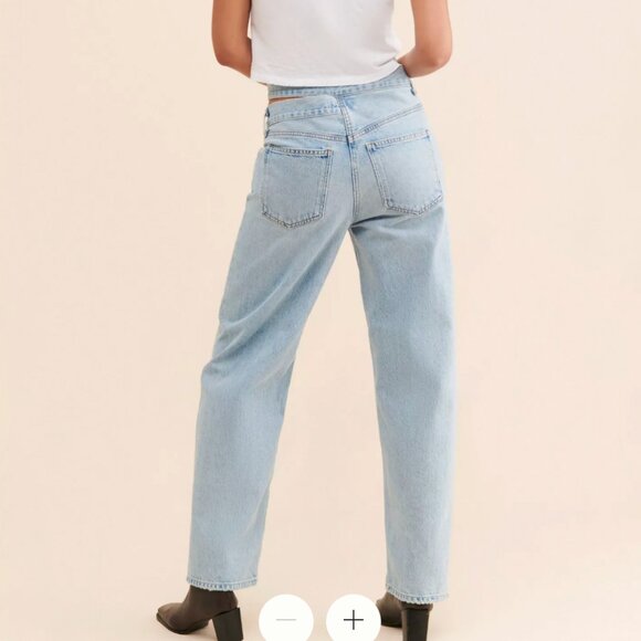 Agolde Broken Waistband Jeans (25) - Picture 3 of 7